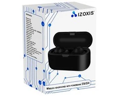 Belaidės ausinės su įkrovimo dėklu Izoxis s16154