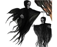 Juodas hanging skeleton - Ruhhy decoration 26125