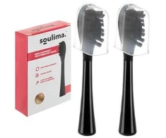 Juodas toothbrush head 2 pcs Soulima 26932