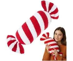 Ruhhy Ruhha Kalėdų dekoracija Candy 27031, raudona ir balta, minkšta dekoracija