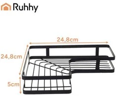 Corner bathroom shelf - set of 2 Ruhhy 27092