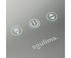 Kosmetinis veidrodis Soulima 108 LED 80x62 cm