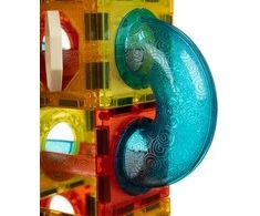 Magnetiniai blokeliai - takelis 75 vnt. Kruzzel 22684