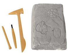Kruzzel Mažojo archeologo rinkinys "Akmenukų kasykla"