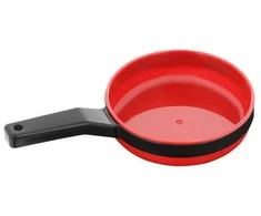 Kruzzel Vaikiškų puodų rinkinys, 13 dalių, raudona sp.