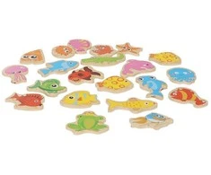 Kruzzel ISO TRADE Žaidimas „Žvejyba“ magnetinis, 22 vnt.