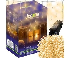 Izoxis Lauko girlianda, 500 LED, 22,5 m, šilta balta