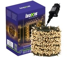 Lauko šviestuvai 500LED 35m baltas Izoxis 24898
