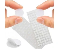 RUHHY savisaugantis Velcro 18mm 500vnt baltas