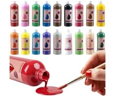 Plakatų dažai - 18 vnt. po 500 ml rinkinys Maaleo 26341