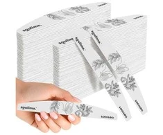 Slim nail file - boat shape 100 pcs Soulima