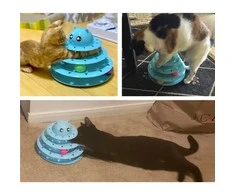 Chiccot Cat toy - tower with balls Purlov 21837
