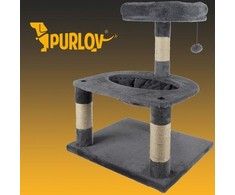 Katės medis 71cm pilkas Purlov 21711