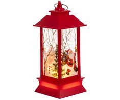 Raudona LED Christmas Lantern Ruhhy 26752