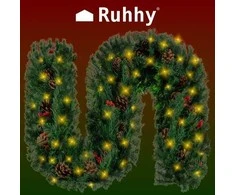 Kalėdų eglutės girlianda 2,7m su Ruhhy 22322 LED lemputėmis
