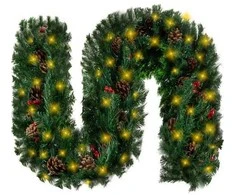 Kalėdų eglutės girlianda 2,7m su Ruhhy 22322 LED lemputėmis