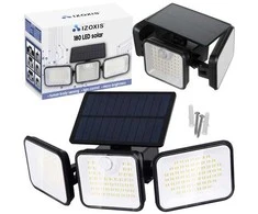Izoxis Saulės energija įkraunama lempa 180 LED