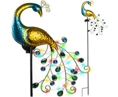 Gardlov 25281 peacock solar lamp