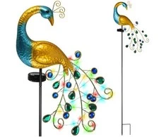 Gardlov 25281 peacock solar lamp