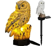 Solar garden lamp - owl Gardlov 23847