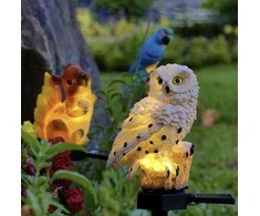 Solar garden lamp - owl Gardlov 23847