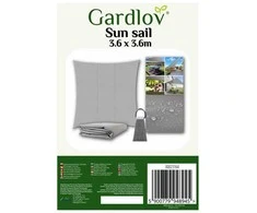 Sunshade sail 3.6x3.6m Gardlov 23164