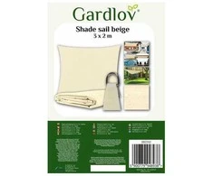 Šešėlinė burė 3x2m - smėlio spalvos Gardlov 23163