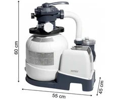 Smėlio siurblys baseinams 7900 l/h INTEX 26656