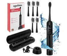 Soulima 26851 juodas sonic dantų šepetėlis