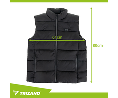 Trizand 26542 XL šildoma liemenė su USB
