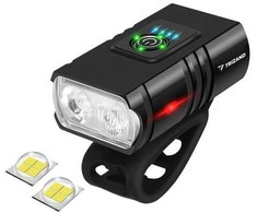 Trizand 4T6 USB dviračio žibintas + galinis žibintas 23677