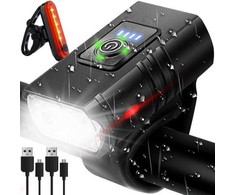 Trizand 4T6 USB dviračio žibintas + galinis žibintas 23677