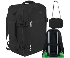 Plecak Trizand juodas 40x25x20cm hiking backpack