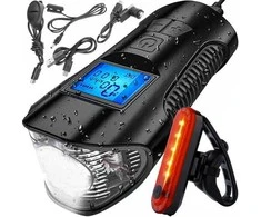 Trizand LED dviračio žibintas su skaitikliu 23680