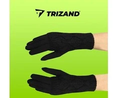 Iso Trade Trizand Lietimui jautrios pirštinės su riešinėmis