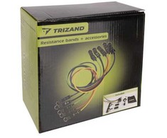 Mankštos juostų rinkinys + priedai Trizand 22716