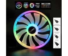 1st Cool ventiliatorius 1stCOOL AURA EVO F20 ARGB (F20-AURA-EVO-R)
