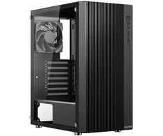 1st Cool Obudowa 1stCOOL 1stCOOL dėklas GAMER 4, vidurinis bokštas, AU, USB 3.0, USB-C, 2x120 mm, permatomas šonas, be maitinimo šaltinio, juodas
