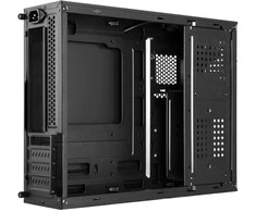 1St Cool 1stCOOL COMPACT 1 korpusas, Micro Tower, AU, USB 3.0, USB-C, CR, 1x 80mm ventiliatorius, juodas