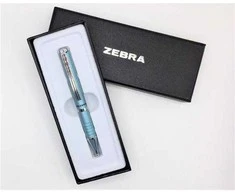 *Tušinukas Zebra SL-F1, teleskopinis, šviesiai mėlynas, mėlynos spalvos tušas
