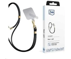 3MK EasyClip Juodas (auksinis) virvelė telefonu