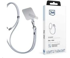 Išmanusis telefonas Lanyard 3mk EasyClip - dėklas telefonui pilkos spalvos