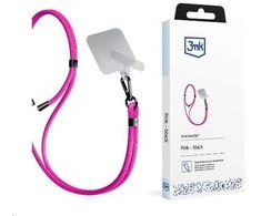 Išmanusis telefonas Lanyard 3mk EasyClip - rožinės spalvos