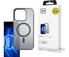 Dėklas 3Mk Apsauginis 3mk „Frosty MagCase“, skirtas iPhone 16E - Juodas