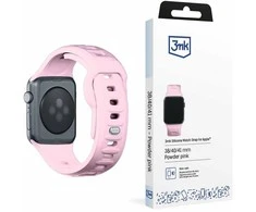 3MK Silicone Watch Strap powderpink skirtas Apple Watch 38/40/41mm