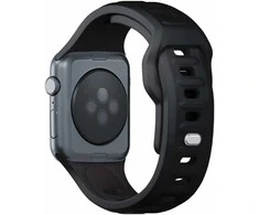 3MK Silicone Watch apyrankė juodos spalvos for Apple Watch 42/44/45/49mm