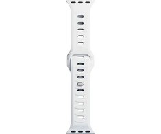 3MK silikoninis laikrodžio dirželis balta/whitedla Apple Watch 42/44/45/49mm