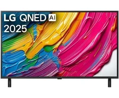 Televizorius TV LG QNED AI 43QNED80A6A 109,2 cm (43 colių) 4K Ultra HD Smart TV Wi-Fi Juodas
