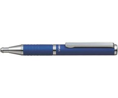 82402-24 Ballpoint pen "SL-F1", mėlynas, 0,24 mm, telescopic, metal, mėlynas barrel, ZEBRA