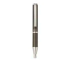 82409-24 Ballpoint pen "SL-F1", mėlynas, 0,24 mm, telescopic, metal, pilkas barrel, ZEBRA
